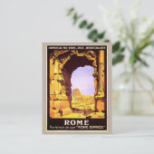 Rome Italië Reizen per trein Toerisme Briefkaart (Staand voorkant)