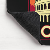 rome - italië - retro - coliseum muismat (Hoek)