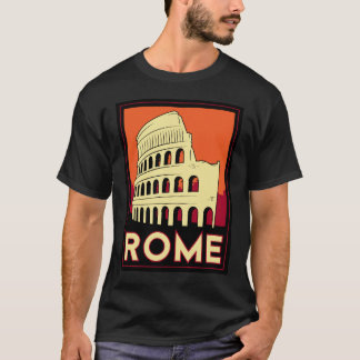 rome - italië - retro - coliseum t-shirt