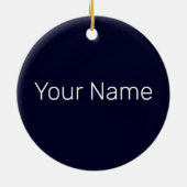 Rome Italië Retro Colosseum  Holiday Keramisch Ornament (Achterkant)