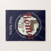 Rome Italië Retro Colosseum  Holiday Legpuzzel (Horizontaal)