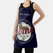 Rome Italië Retro Colosseum  Holiday Schort (Insitu)