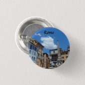 Rome, Italië Ronde Button 3,2 Cm (Voorkant /achterkant)