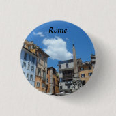 Rome, Italië Ronde Button 3,2 Cm (Voorkant)