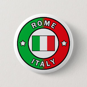 Rome Italië Ronde Button 5,7 Cm