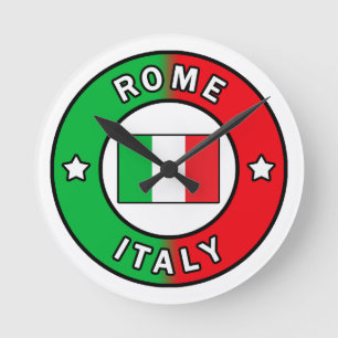 Rome Italië Ronde Klok