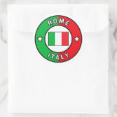 Rome Italië Ronde Sticker (Tas)