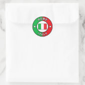 Rome Italië Ronde Sticker (Tas)