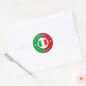 Rome Italië Ronde Sticker (Envelop)