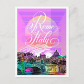 Rome Italië Schets Kunst Reizen Illustratie Briefkaart (Voorkant)
