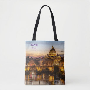 Rome Italië Schoudertas met Uitzicht Tote Bag