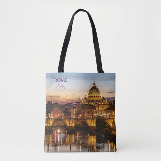 Rome Italië Schoudertas met Uitzicht Tote Bag (Voorkant)