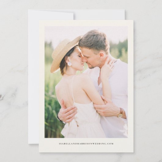 ROME Italië Skyline Bestemming Bruiloft Kaart (Achterkant)