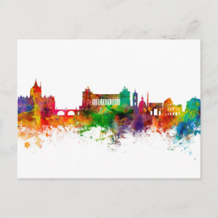 Rome Italië Skyline Briefkaart