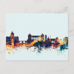 Rome Italië Skyline Briefkaart