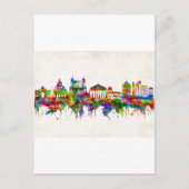 Rome Italië Skyline Feestdagenkaart (Voorkant)