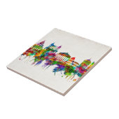 Rome Italië Skyline Tegeltje (Zijkant)