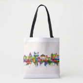 Rome Italië Skyline Tote Bag (Voorkant)