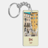Rome, Italië  Sleutelhanger (Voorkant Links)