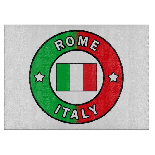 Rome Italië Snijplank (Voorkant)