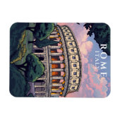  Rome Italië Souvenir Classic Colosseum Magneet (Horizontaal)