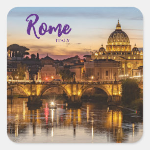 Rome Italië St. Pietersbasiliek Sticker