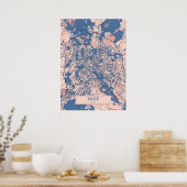 Rome - Italië Stedenkaart Breezy Poster (Keuken)