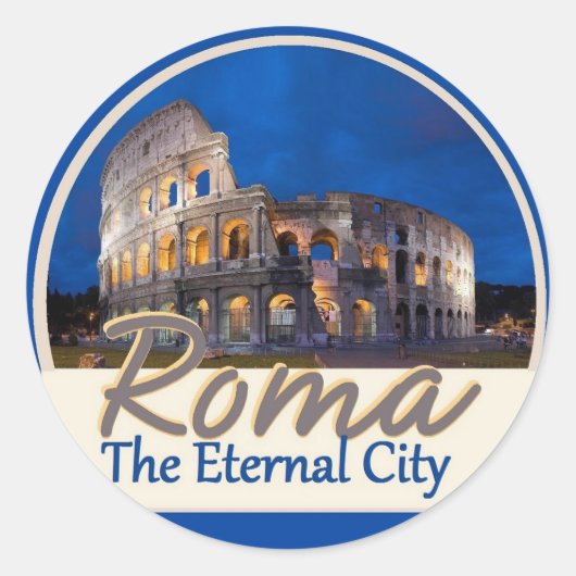 ROME Italië Sticker (Voorkant)