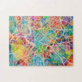 Rome Italië Straatkaart Legpuzzel (Horizontaal)
