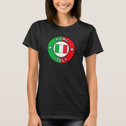 Rome Italië T-shirt (Voorkant)