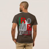 ROME ITALIË T-SHIRT (Achterkant volledig)