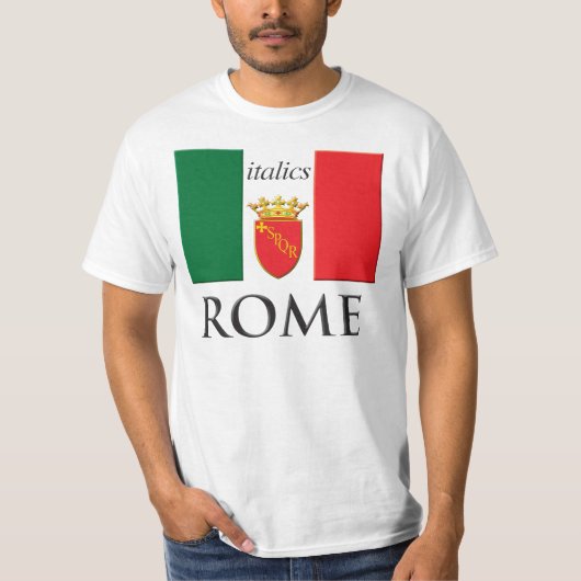 Rome Italië T Shirt (Voorkant)