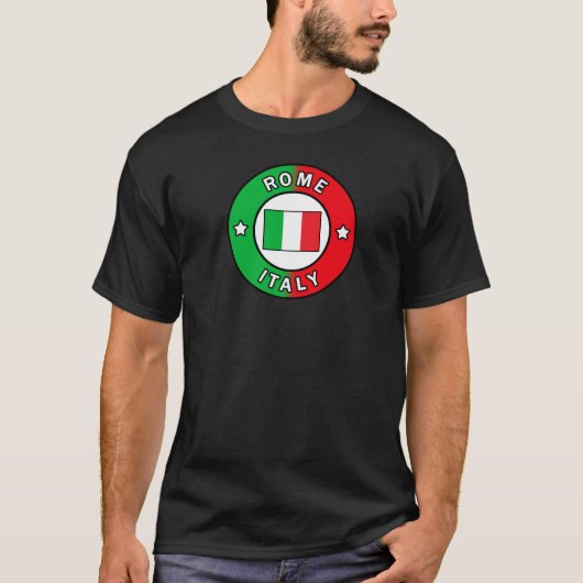 Rome Italië T-shirt (Voorkant)
