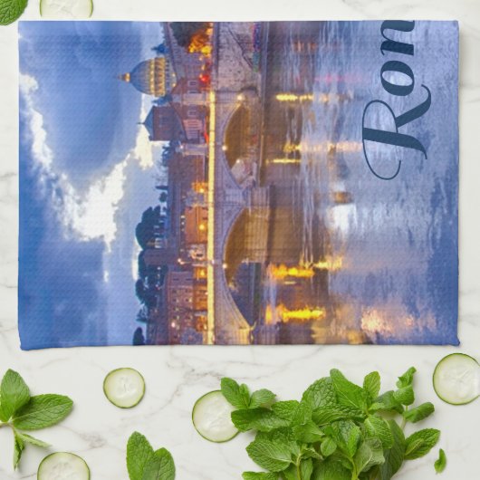 Rome Italië Theedoek (Gevouwen)