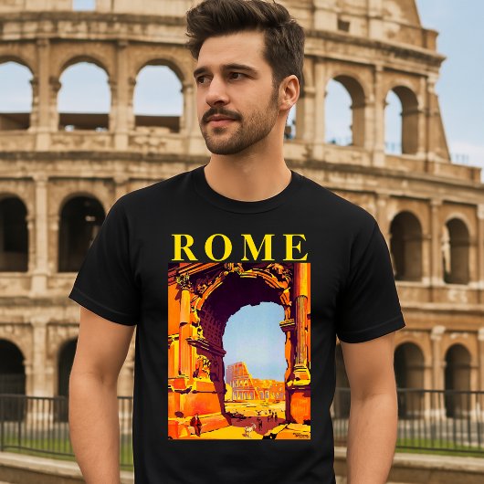 Rome, Italië  Toerisme Reizen T-shirt
