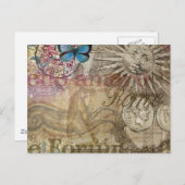 Rome Italië Travel Vacation Holiday Briefkaart (Voorkant / Achterkant)