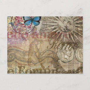 Rome Italië Travel Vacation Holiday Briefkaart