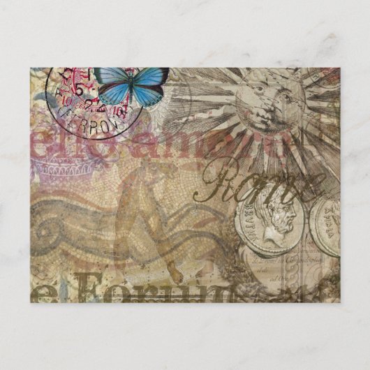 Rome Italië Travel Vacation Holiday Briefkaart (Voorkant)