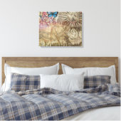 Rome Italië Travel Vacation Holiday Canvas Afdruk (Insitu (Slaapkamer))