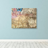 Rome Italië Travel Vacation Holiday Canvas Afdruk (Insitu (Houten vloer))