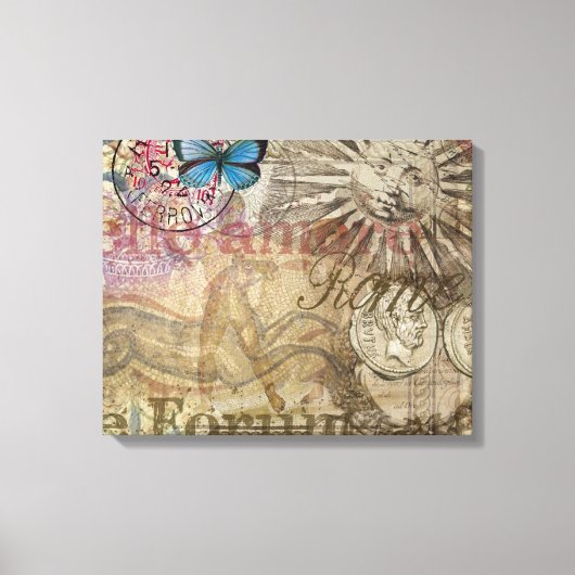 Rome Italië Travel Vacation Holiday Canvas Afdruk (Voorkant)