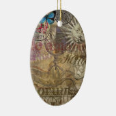 Rome Italië Travel Vacation Holiday Keramisch Ornament (Rechts)