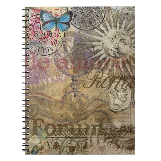 Rome Italië Travel Vacation Holiday Notitieboek (Voorkant)