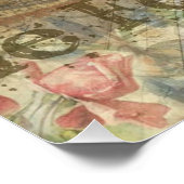 Rome Italië Travel Vacation Holiday Perfect Poster (Hoek)