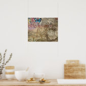 Rome Italië Travel Vacation Holiday Poster (Keuken)