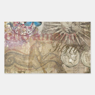 Rome Italië Travel Vacation Holiday Rechthoekige Sticker