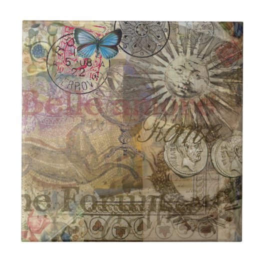 Rome Italië Travel Vacation Holiday Tegeltje (Voorkant)