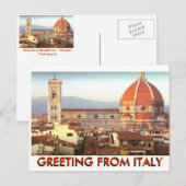 Rome Italië Vandaag Briefkaart (Voorkant / Achterkant)
