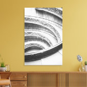 Rome Italië, Vaticaan Trap 2 Canvas Afdruk (Insitu (Woonkamer))