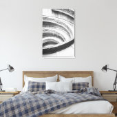 Rome Italië, Vaticaan Trap 2 Canvas Afdruk (Insitu (Slaapkamer))